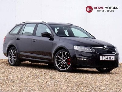 Used Skoda Octavia vRS 181 HP (133 kW) 2014 Black Estate