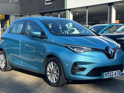 Used Renault Zoe Iconic 80 kW (109 HP) 2022 Blue  Hatchback