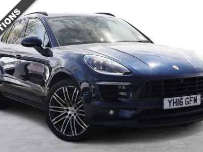Używany Porsche Macan S 258 KM (189 kW) 2016 Niebieski SUV