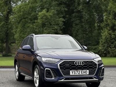 Used Audi Q5 S-Line 265 HP (194 kW) 2022 Blue SUV