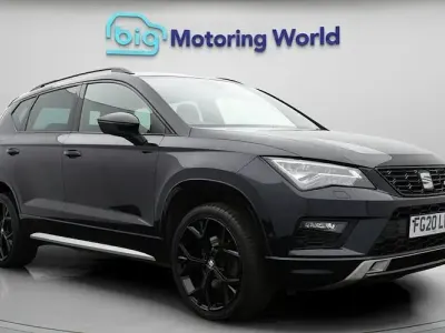 Used Seat Ateca Black Edition 150 HP (110 kW) 2020 Black SUV