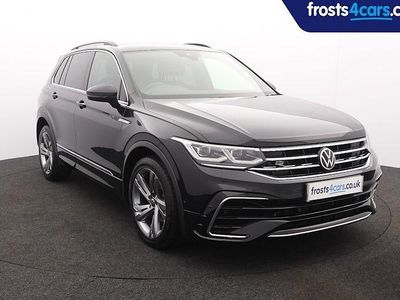 Used VW Tiguan R-line Edition 150 HP (110 kW) 2022 Black SUV