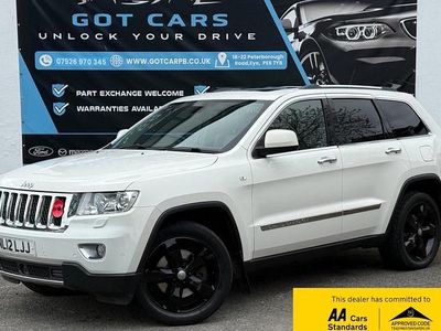 Used Jeep Grand Cherokee Overland 237 HP (174 kW) 2012 White SUV