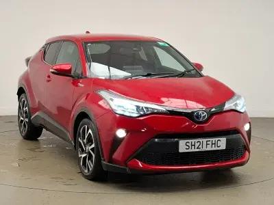 Gebraucht Toyota C-HR Design 122 PS (89 kW) 2021 Rot SUV