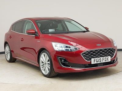 Used Ford Focus Vignale 125 HP (91 kW) 2019 Red Hatchback