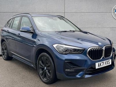 Used BMW X1 Sport Line 217 HP (159 kW) 2021 Blue SUV