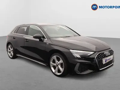 Used Audi A3 S-Line 2023 Black Sedan