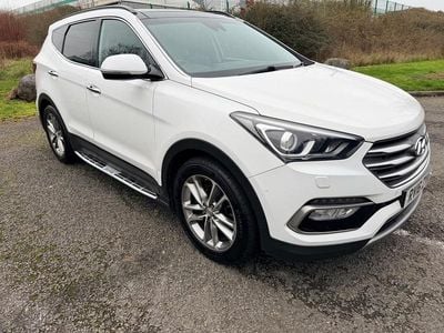 Used Hyundai Santa Fe Premium SE 2016 White SUV