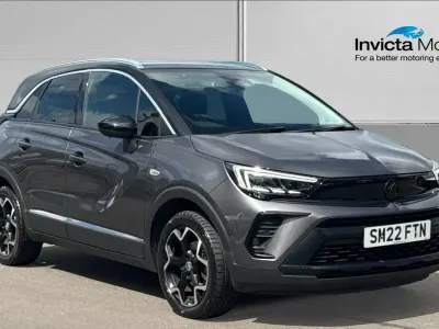Usado Vauxhall Crossland Ultimate 130 HP (95 kW) 2022 Cinzento SUV