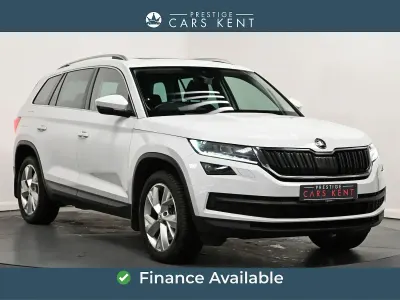 Used Skoda Kodiaq 190 HP (139 kW) 2018 White SUV