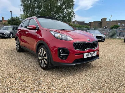Used Kia Sportage 139 HP (102 kW) 2017 Red SUV