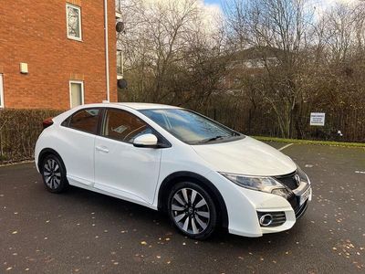White Used 2015 Honda Civic SE Plus Hatchback | £7,295 (A bit pricey)