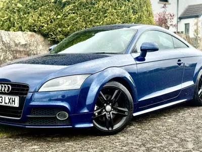 Begagnad Audi TT S-Line 170 HK (125 kW) 2013 Blå Sportkupé