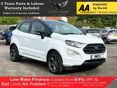 Used Ford Ecosport ST-Line 125 HP (91 kW) 2019 White SUV