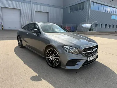 Used Mercedes E300 AMG line 2020 Grey Coupe