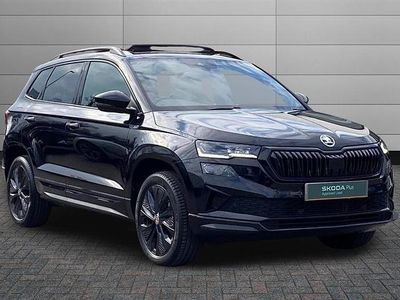 Used Skoda Karoq SportLine 150 HP (110 kW) 2022 Black SUV