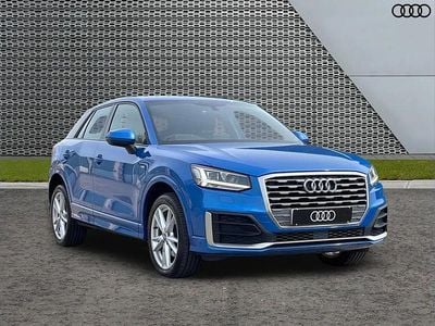 Used Audi Q2 S-Line 150 HP (110 kW) 2017 Blue SUV