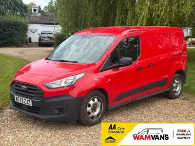 Used Ford Transit 100 HP (73 kW) 2023 Red Van