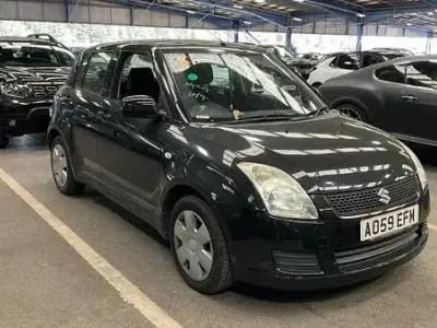 Used Suzuki Swift GL 92 HP (67 kW) 2009 Black Hatchback