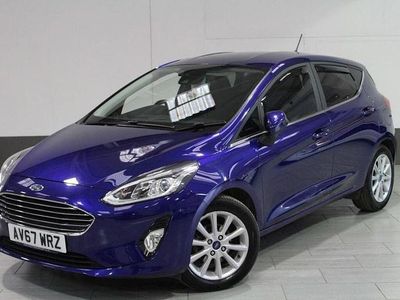 Blue Used 2018 Ford Fiesta Titanium Hatchback | £8,247 (Fair price)