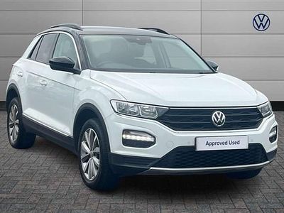 White Used 2019 VW T-Roc Design SUV | £12,900 (Fair price)