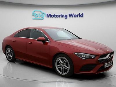 Used Mercedes CLA200 AMG line 163 HP (119 kW) 2020 Red Coupe