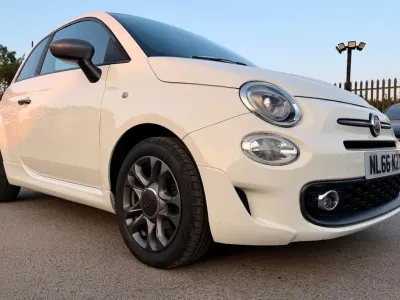 Used Fiat 500 S 69 HP (50 kW) 2017 White Hatchback