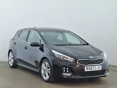 Used Kia Ceed GT-Line 2017 Black Hatchback