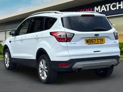 Usado Ford Kuga Titanium 2018 Blanco SUV