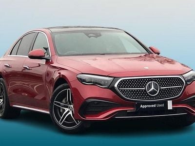 Used Mercedes E300 AMG Line Premium 313 HP (230 kW) 2024 Red Sedan