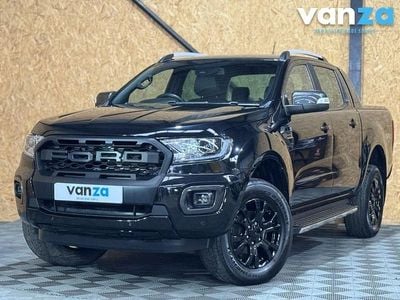 Black Used 2022 Ford Ranger Wildtrack Pickup | £20,500 (Good price)