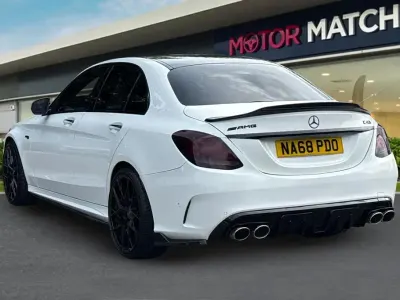 Used Mercedes C43 AMG Premium Plus 2018 White Sedan