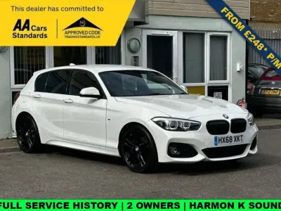 Used BMW 118 Efficient Dynamics 2018 White Hatchback