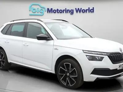 Begagnad Skoda Kamiq Monte Carlo 150 HK (110 kW) 2023 Vit SUV
