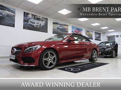 used Mercedes 200 C-Class Cabriolet (2017/66)CAMG Line 9G-Tronic Plus auto 2d