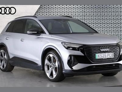Used Audi Q4 e-tron Black Edition 210 kW (286 HP) 2025 Silver SUV