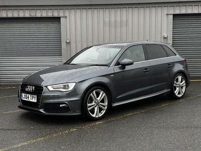 Grey Used 2014 Audi A3 Sportback S-Line Hatchback | £9,200 (Fair price)