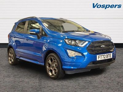 Used Ford Ecosport ST-Line 123 HP (90 kW) 2022 Blue SUV