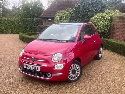 Red Used 2018 Fiat 500 Lounge Hatchback | £5,995 (Good price)