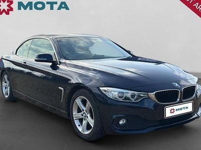 Used BMW 420 190 HP (139 kW) 2016 Blue Cabriolet