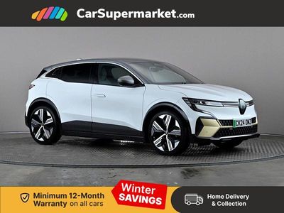 White/grey Used 2024 Renault Megane E-Tech Iconic Hatchback | £19,497 (Fair price)