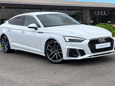 Used Audi A5 S-Line 204 HP (150 kW) 2023 White Coupe