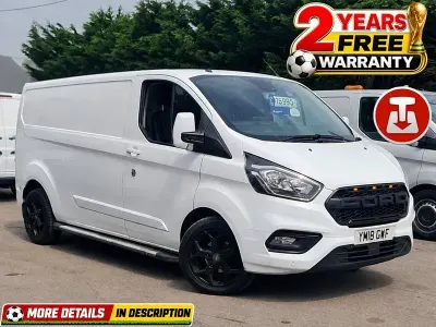 Used Ford Transit Custom Limited 130 HP (95 kW) 2018 White Van