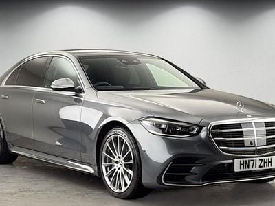 Begagnad Mercedes S350 AMG Line Premium 286 HK (210 kW) 2021 Grå Sedan
