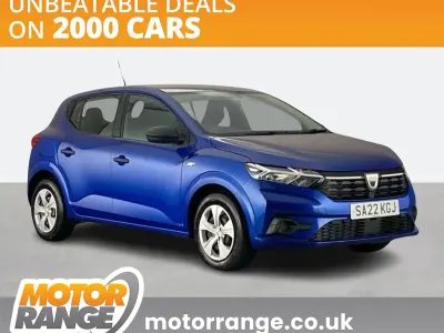 Used Dacia Sandero Essentiel 66 HP (48 kW) 2022 Blue Hatchback