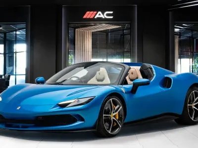 Used Ferrari 296 830 HP (610 kW) 2023 Blue Cabriolet