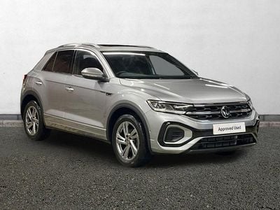 Silver Used 2023 VW T-Roc R-line SUV | £23,790 (Fair price)