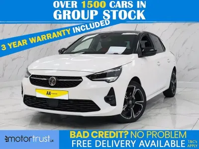 Begagnad Vauxhall Corsa Edition 100 HK (73 kW) 2022 Vit Halvkombi