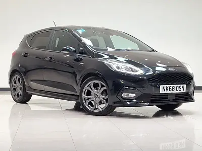 Used Ford Fiesta ST-Line X 125 HP (91 kW) 2019 Black Hatchback