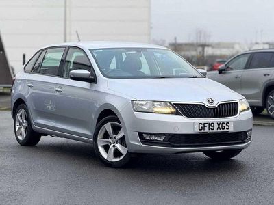 Brilliant silver Used 2019 Skoda Rapid SE Hatchback | £8,995